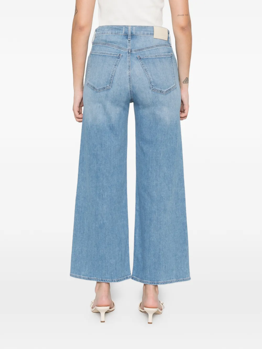 Citizens of Humanity Lyra jeans met wijde pijpen Blauw