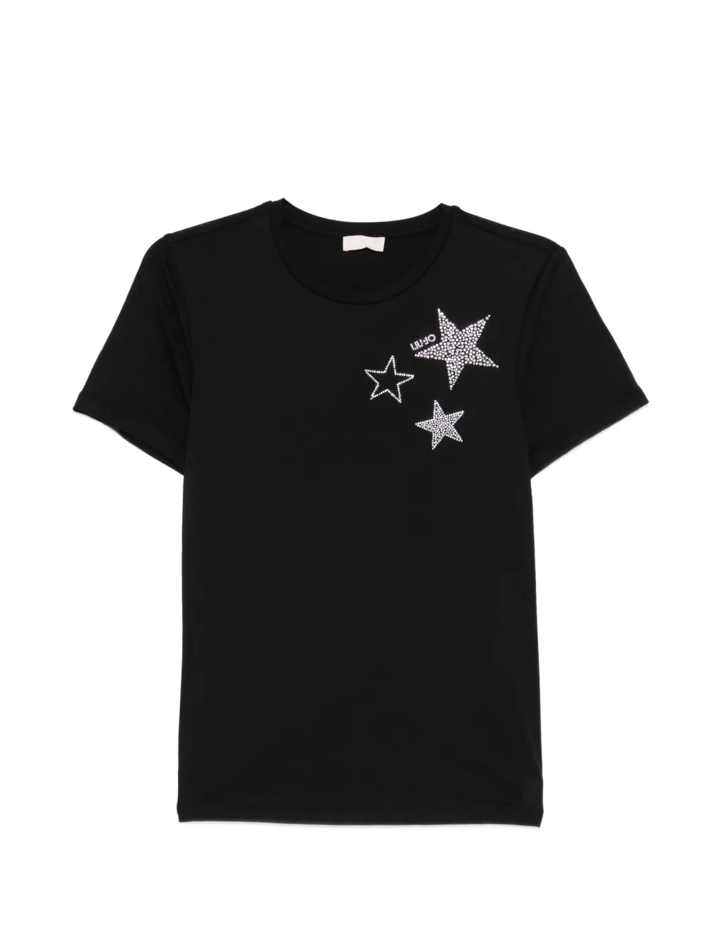 LIU JO star-embellished T-shirt - Nero