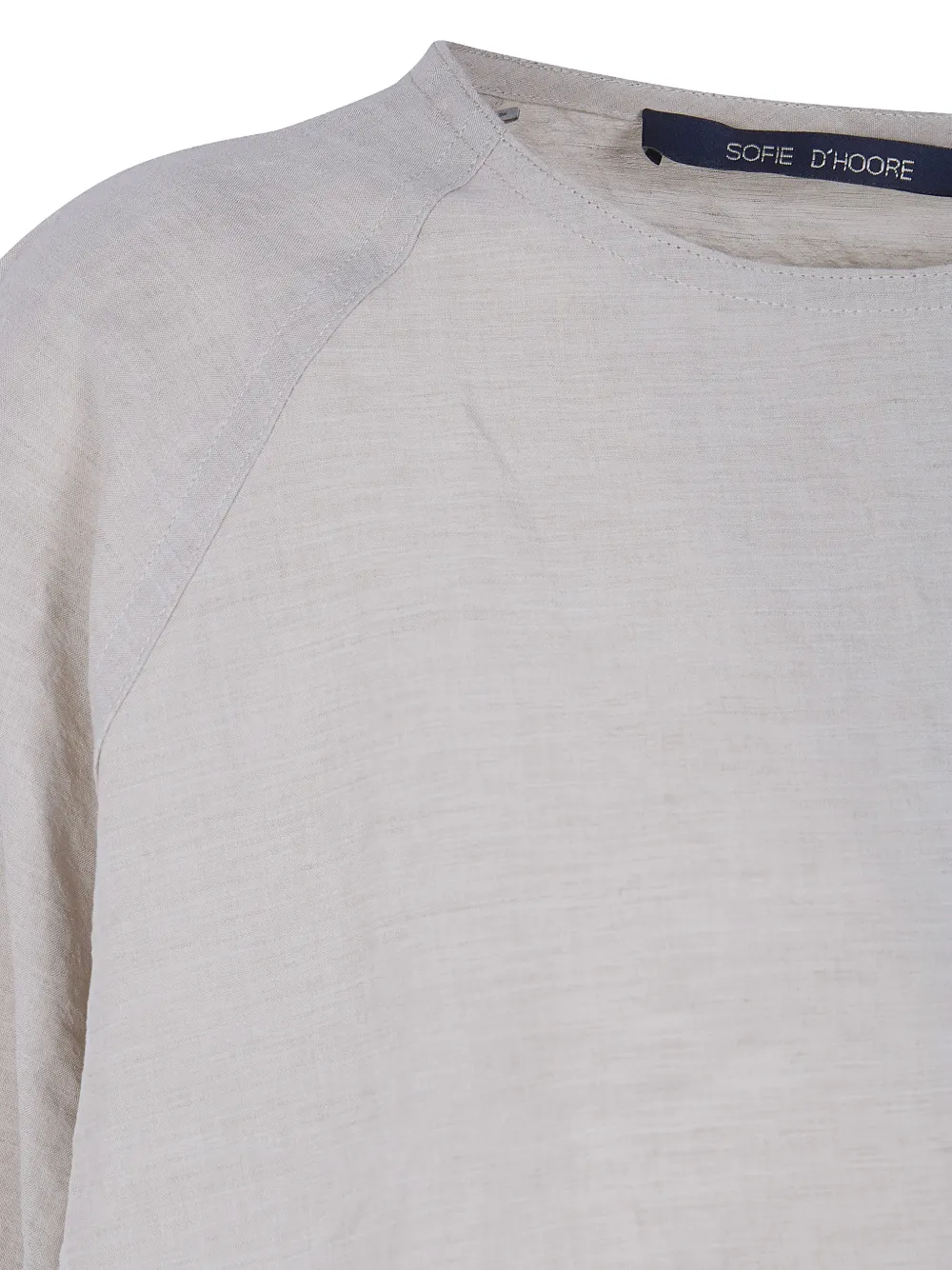 Sofie D'hoore Raglan-sleeve Dress - Neutrals 