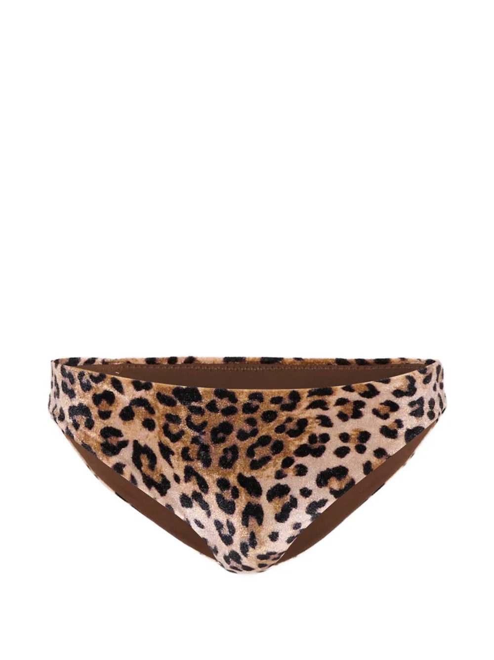 MC2 Saint Barth Kids bow leopard bikini bottoms - Toni neutri