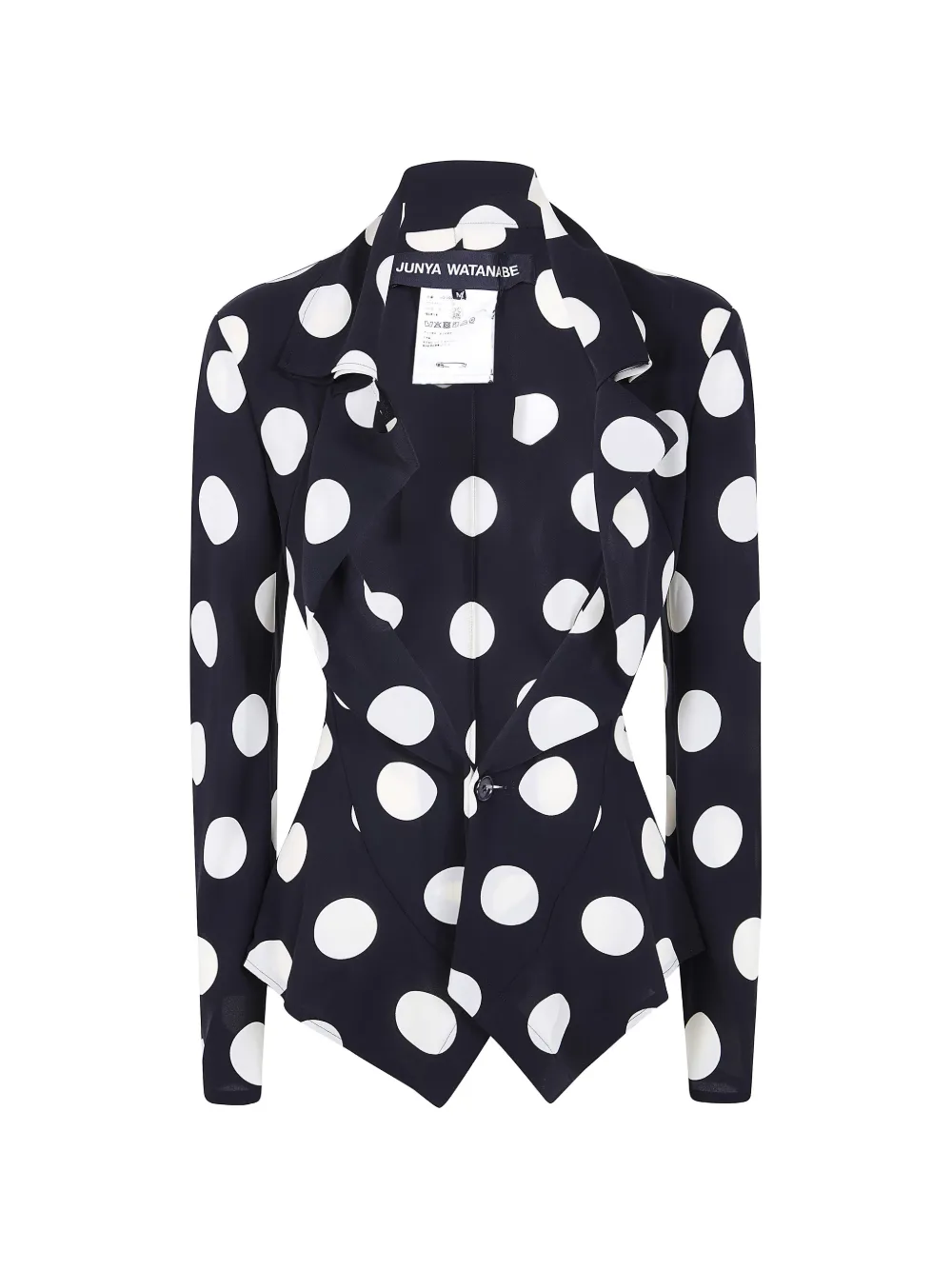 Junya Watanabe polka-dot blazer - Nero