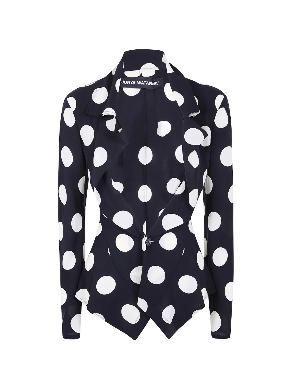 Junya Watanabe polka-dot blazer - Nero