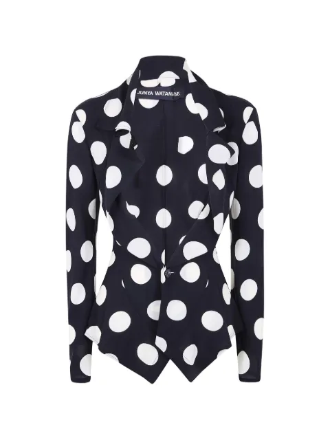 Junya Watanabe polka-dot blazer