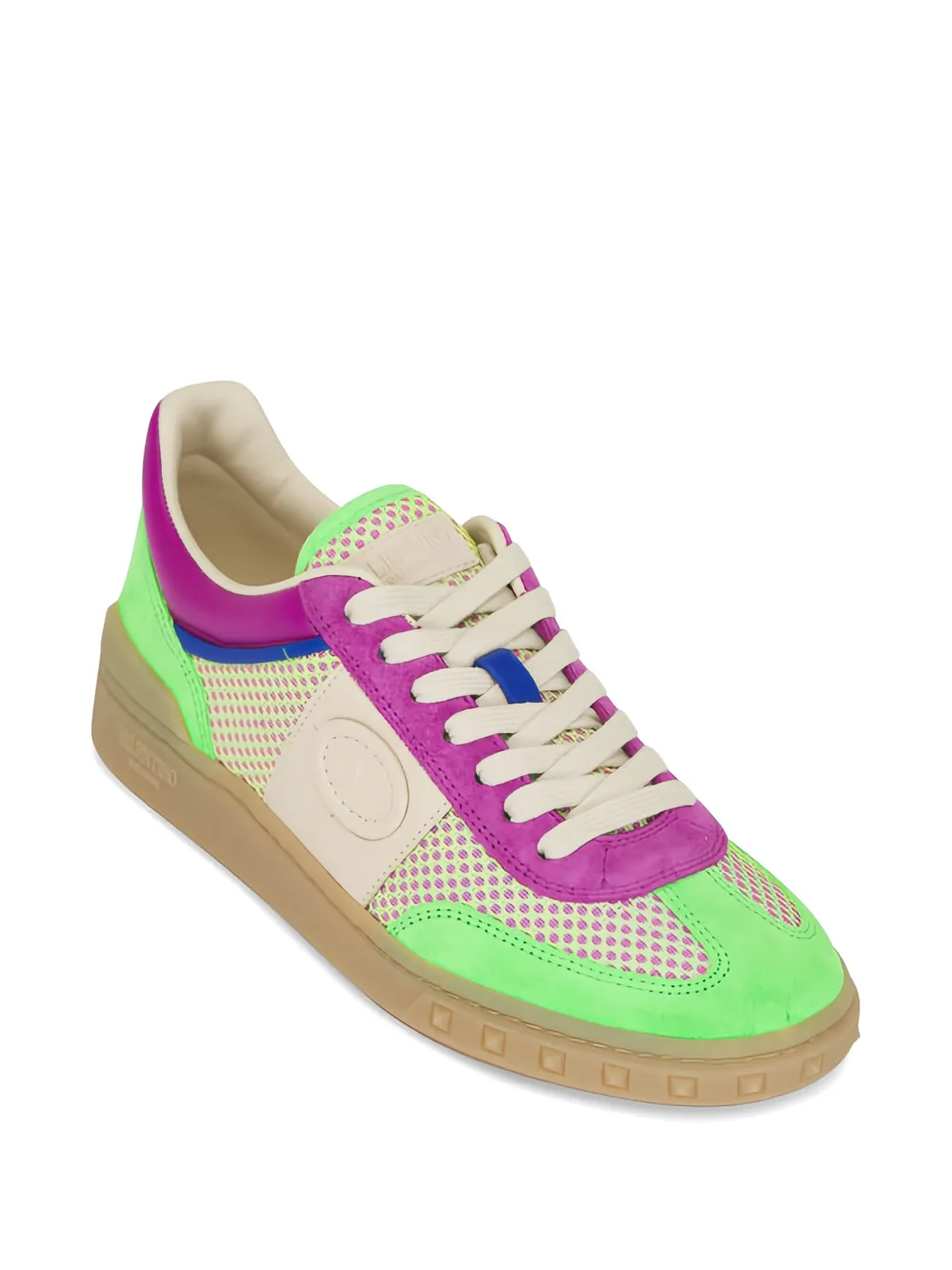 Valentino Garavani Upvillage sneakers met logo Beige