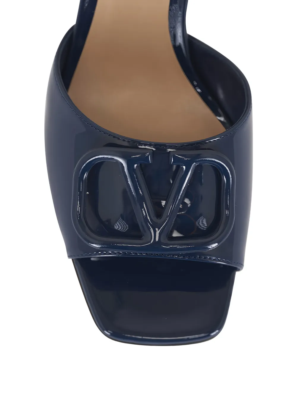 Valentino Garavani Sandalen met logo Blauw