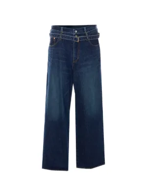 Maison MIHARA YASUHIRO フレアジーンズ | ブルー | FARFETCH JP