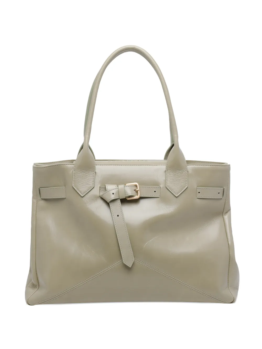 Ballantyne Kate Adjustable Kate Leather Shoulder Bag In Green