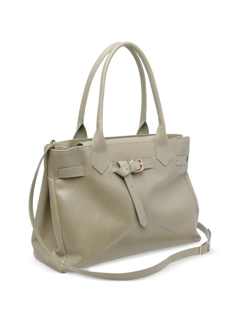  Ballantyne Kate Adjustable Kate Leather Shoulder Bag - Green 