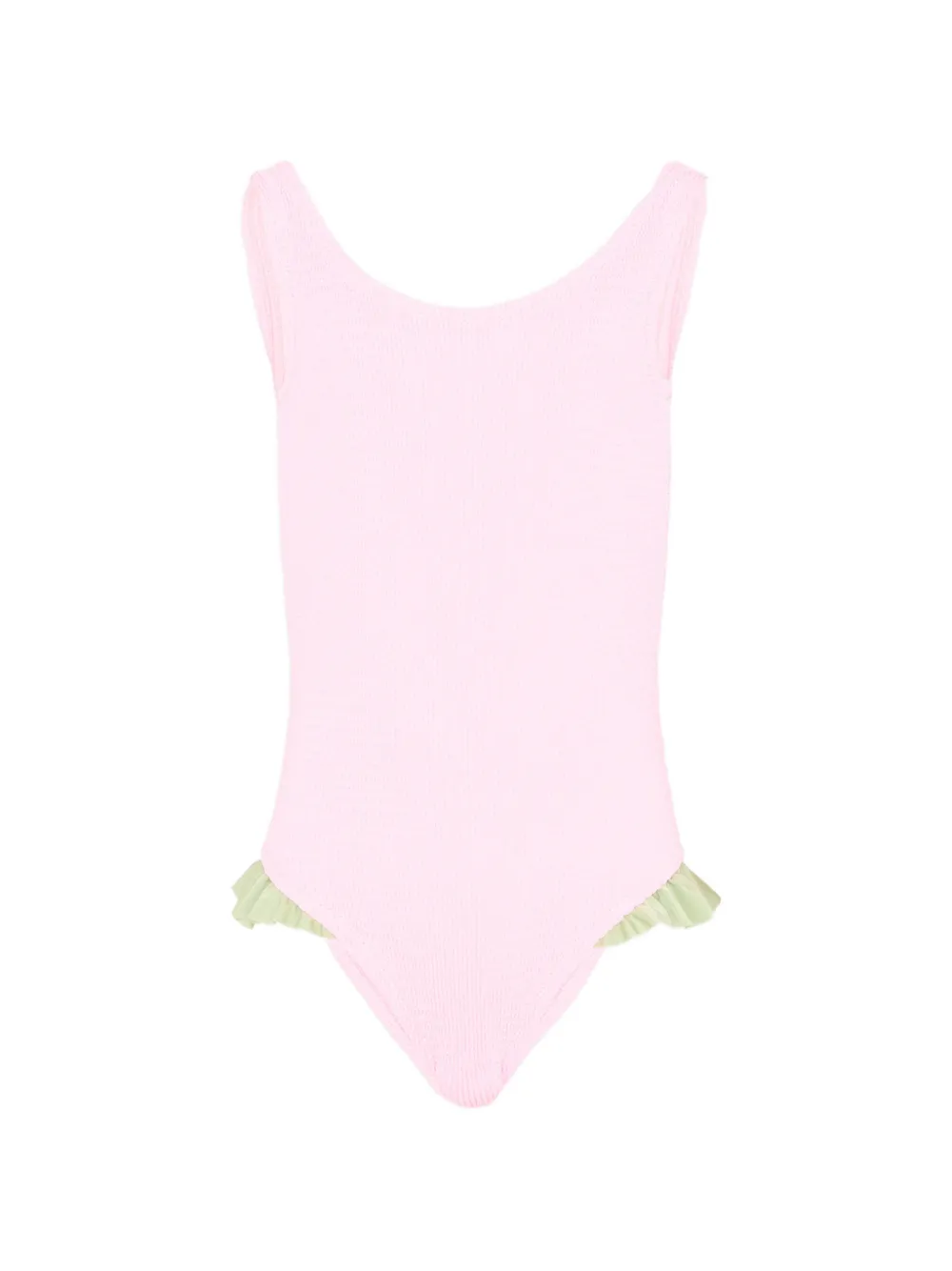 MC2 Saint Barth Kids Tiana W ruffled swimsuit - Rosa