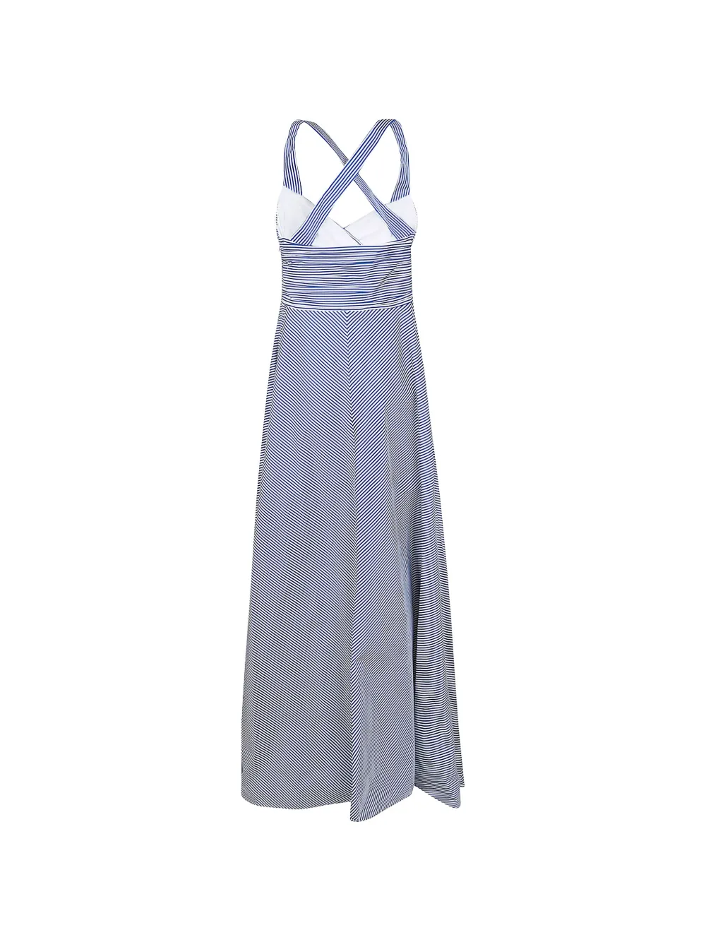 Lauren Ralph Lauren Gestreepte maxi-jurk Blauw
