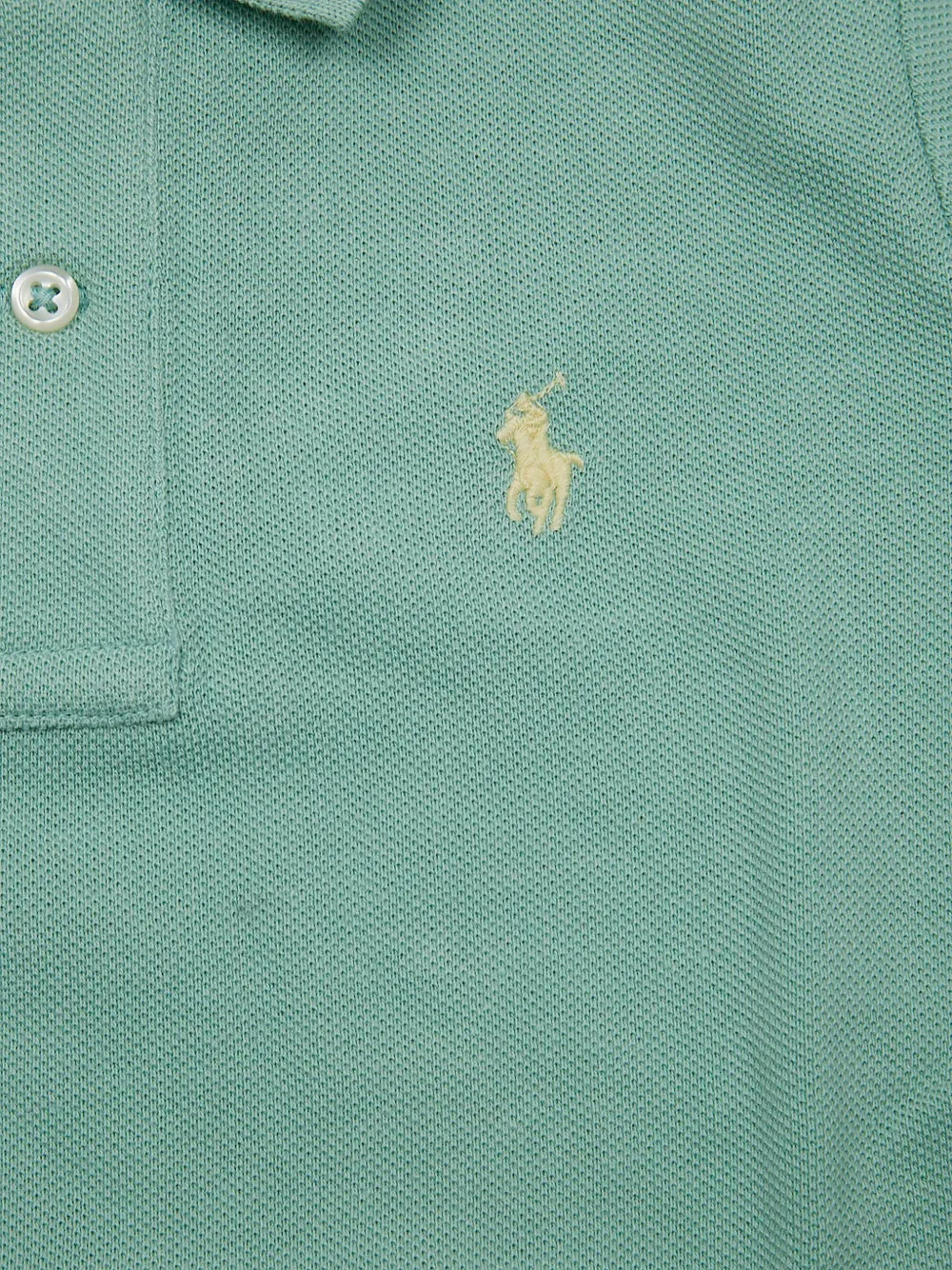 POLO RALPH LAUREN KIDS The Iconic pique poloshirt Groen