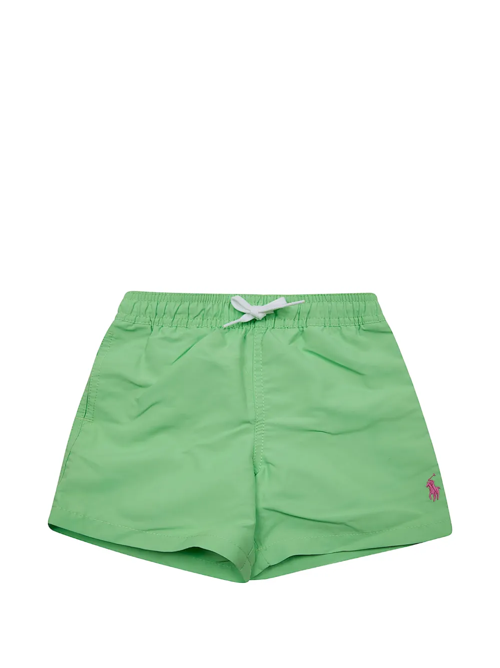 POLO RALPH LAUREN KIDS drawstring-fastening swim shorts - Green