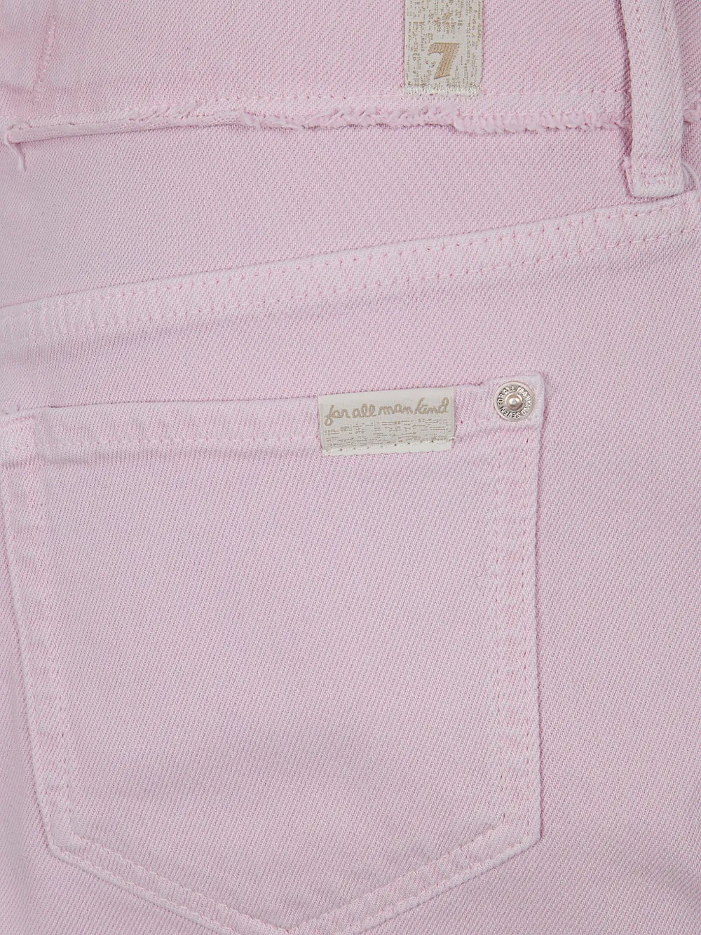  7 For All Mankind Cherry Mini Skirt - Pink 