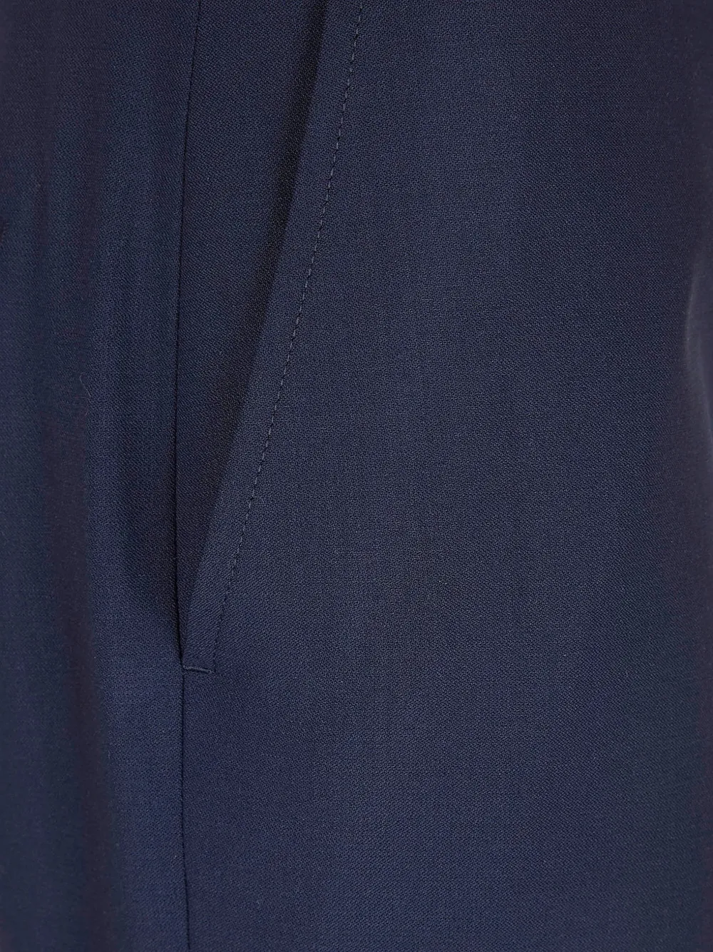 Polo Ralph Lauren Straight broek met riemlussen Blauw