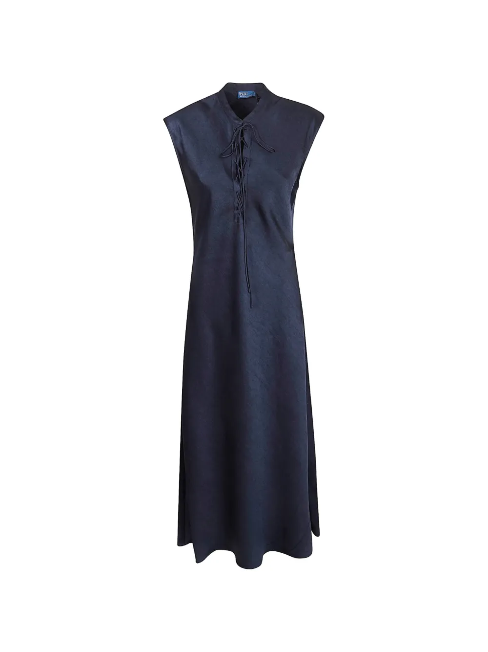 Polo Ralph Lauren tie neck dress - Blu