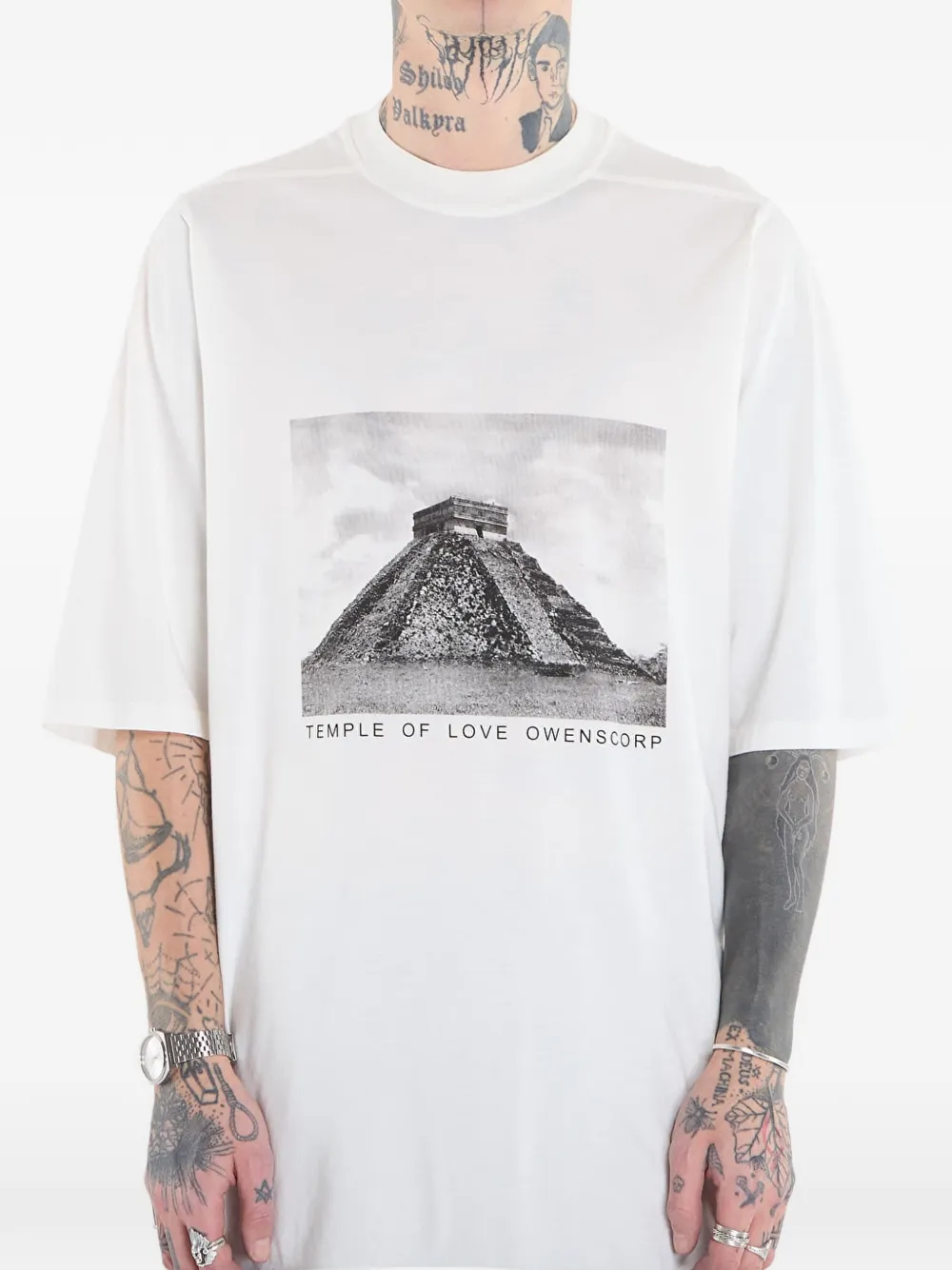 Rick Owens DRKSHDW Jumbo T-shirt Wit