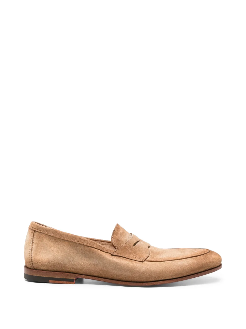 Santoni suede loafers - Toni neutri