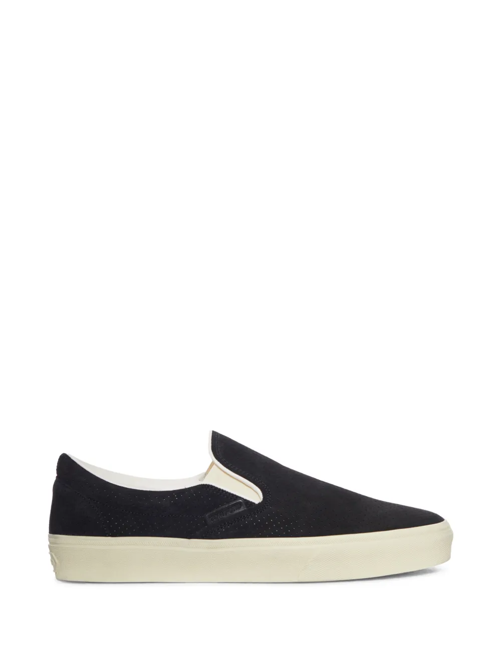 TOM FORD Jude perforated slip-on sneakers - Nero