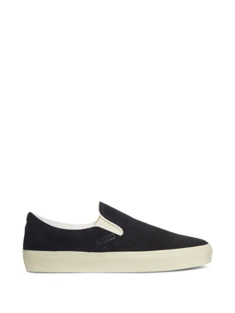 TOM FORD Jude perforated slip-on sneakers