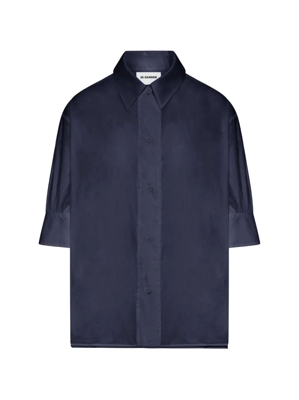 Jil Sander buttoned top - Blu