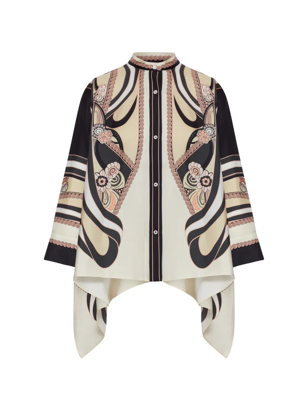 La DoubleJ buttoned shirt - Toni neutri