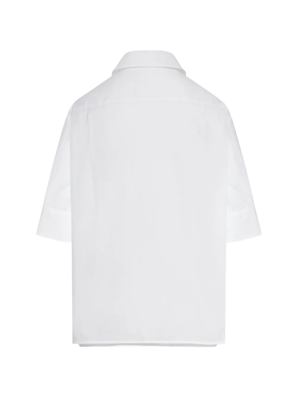  Jil Sander Cuffed Top - White 