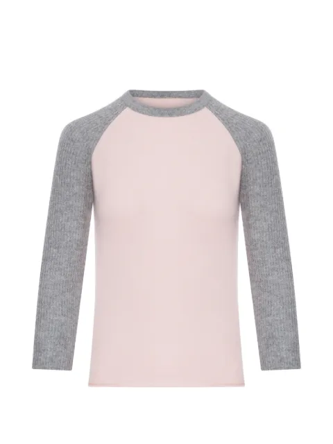 Guest In Residence playera de cachemira raglán