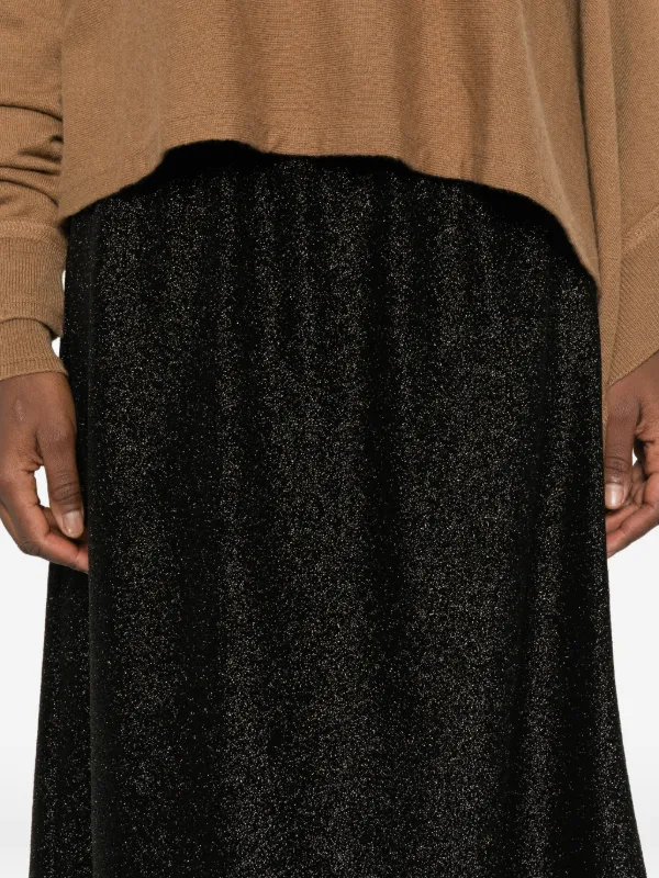 Jil Sander エラスティック スカート | ブラック | FARFETCH JP