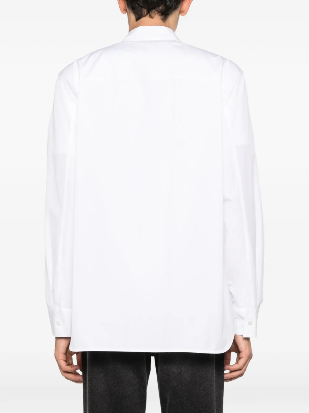 Jil Sander Overhemd met borstzak Wit