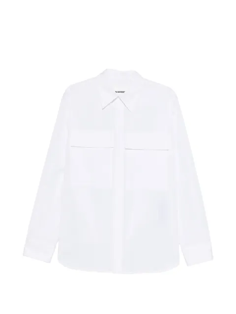 Jil Sander chest-pocket shirt