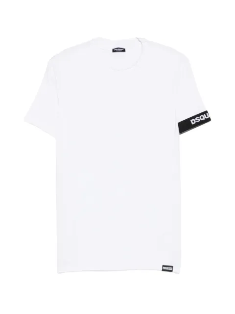 DSQUARED2 logo-patch T-shirt