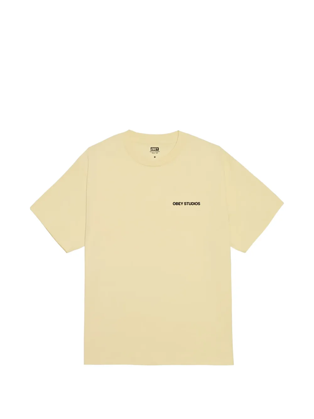 Obey graphic-print T-shirt - Giallo