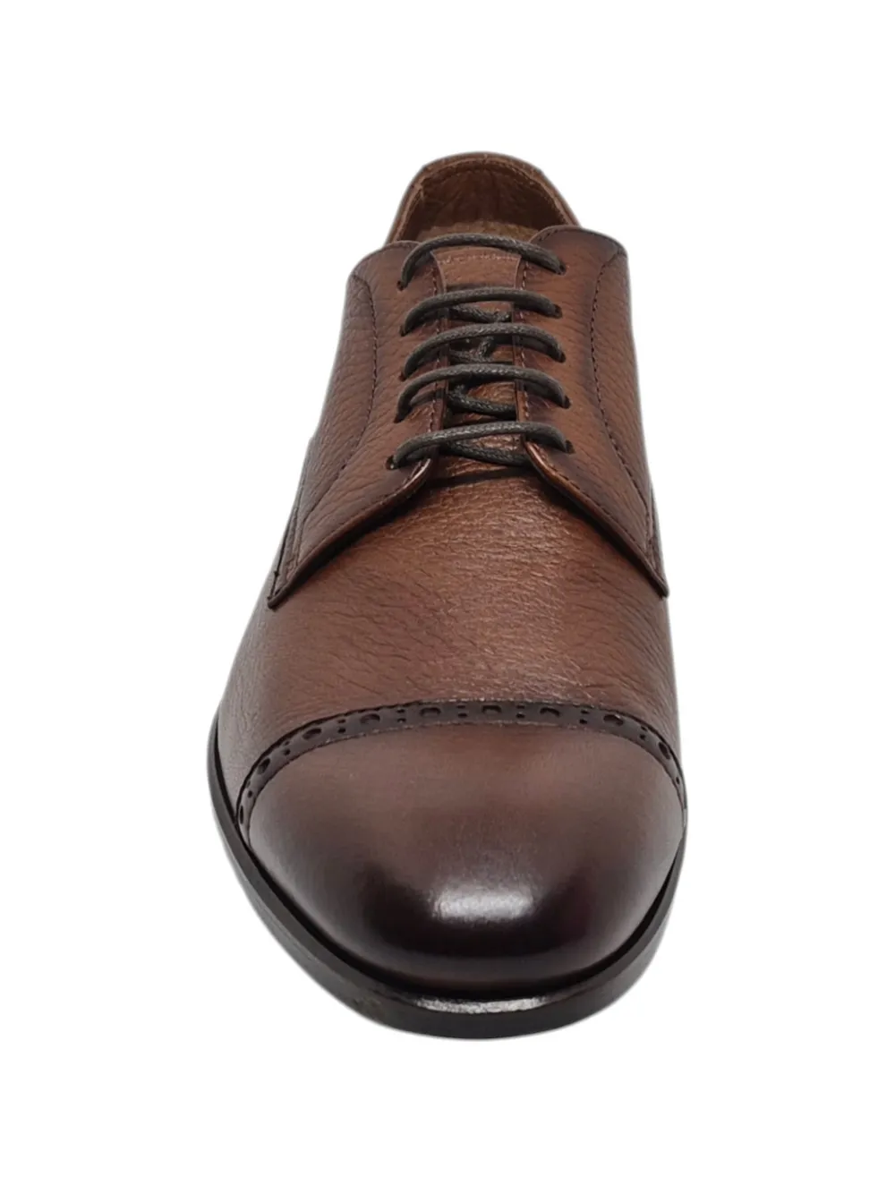 Henderson Baracco Derby schoenen met bewerkte neus Bruin