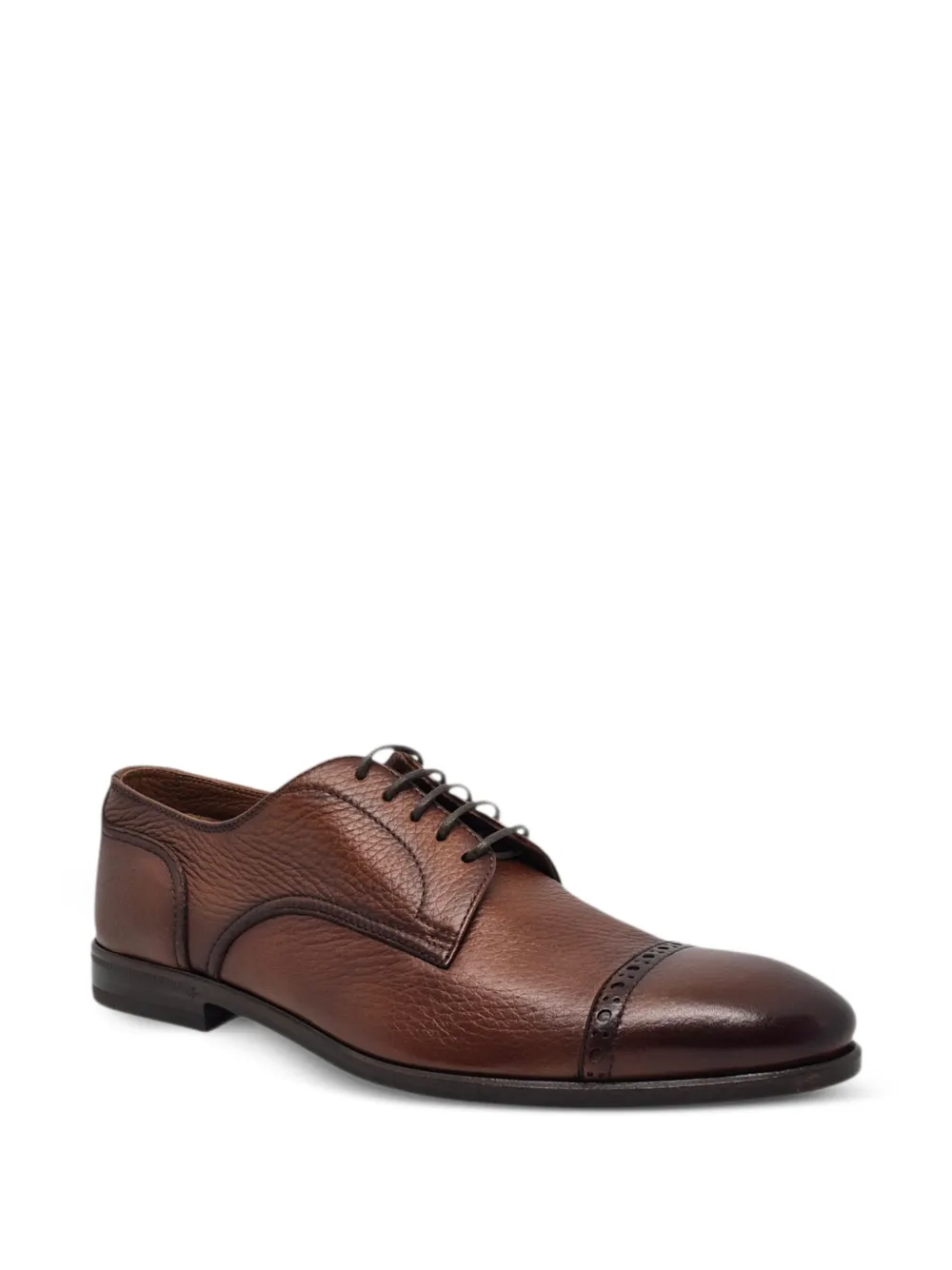 Henderson Baracco Derby schoenen met bewerkte neus Bruin