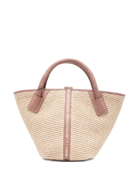 Alexander Smith small Lauren braided-handle tote bag