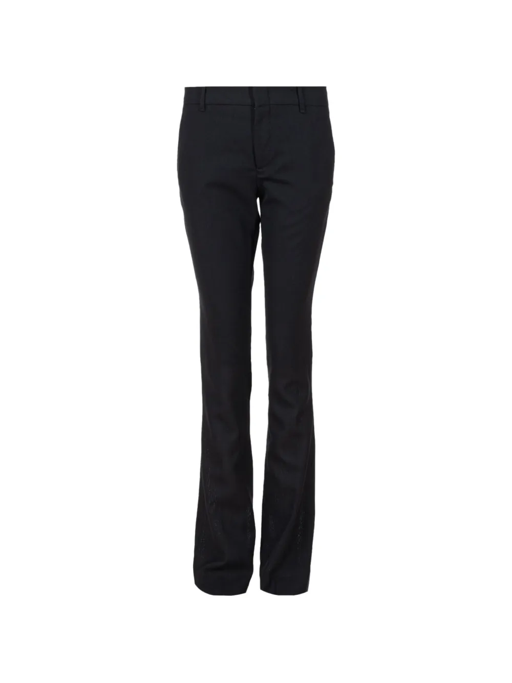 Gucci Pre-Owned Pantaloni svasati con chiusura nascosta - Nero