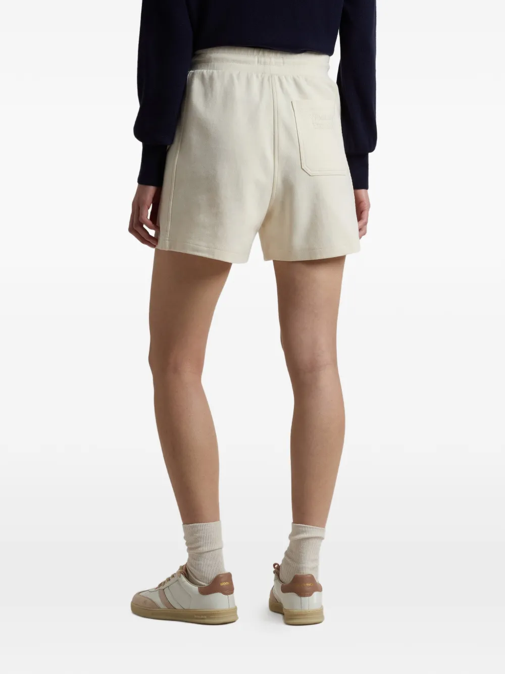  Woolrich Interlock Drawstring-elasticated Shorts - White 