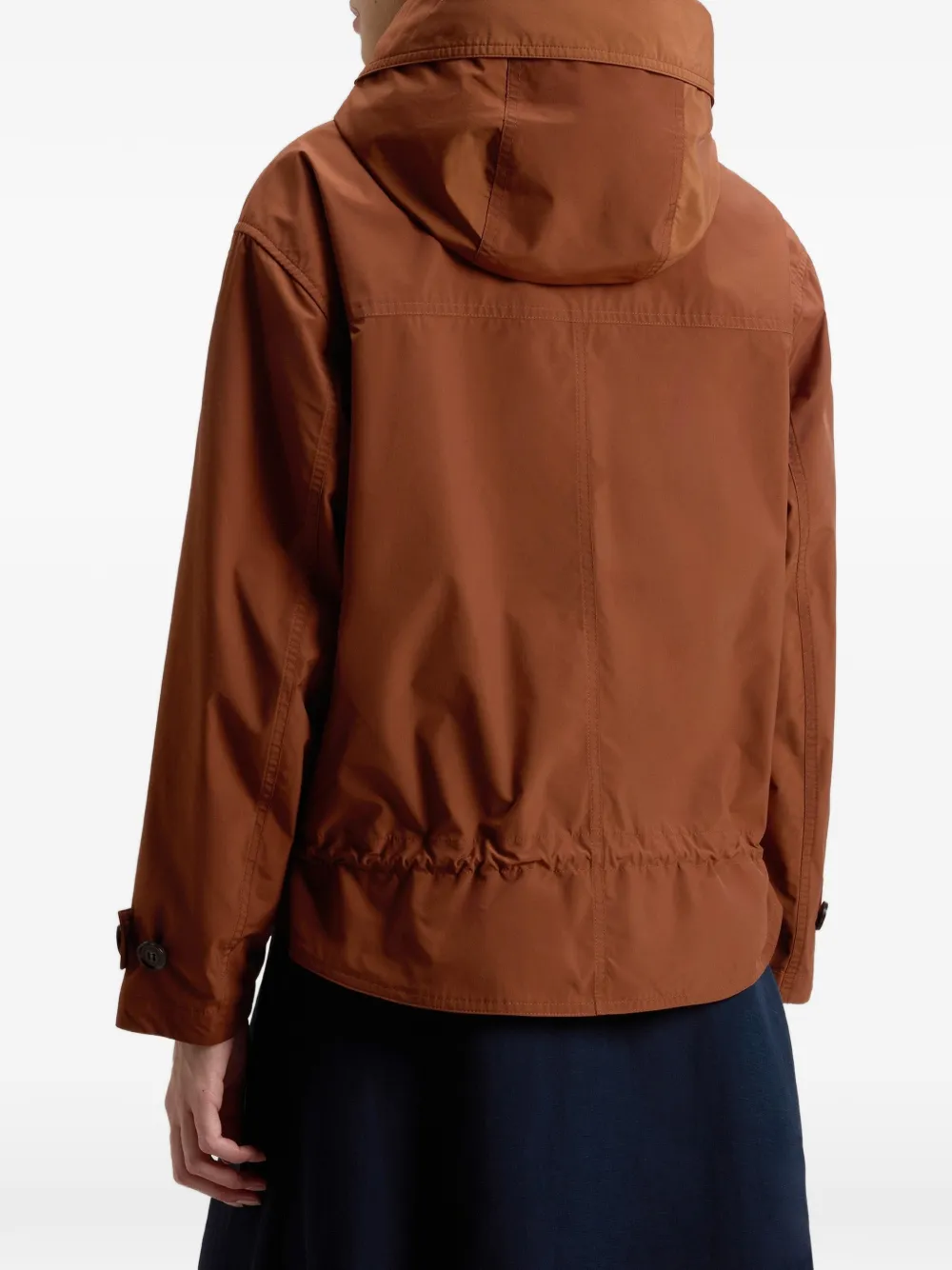 Woolrich Jack met capuchon Bruin
