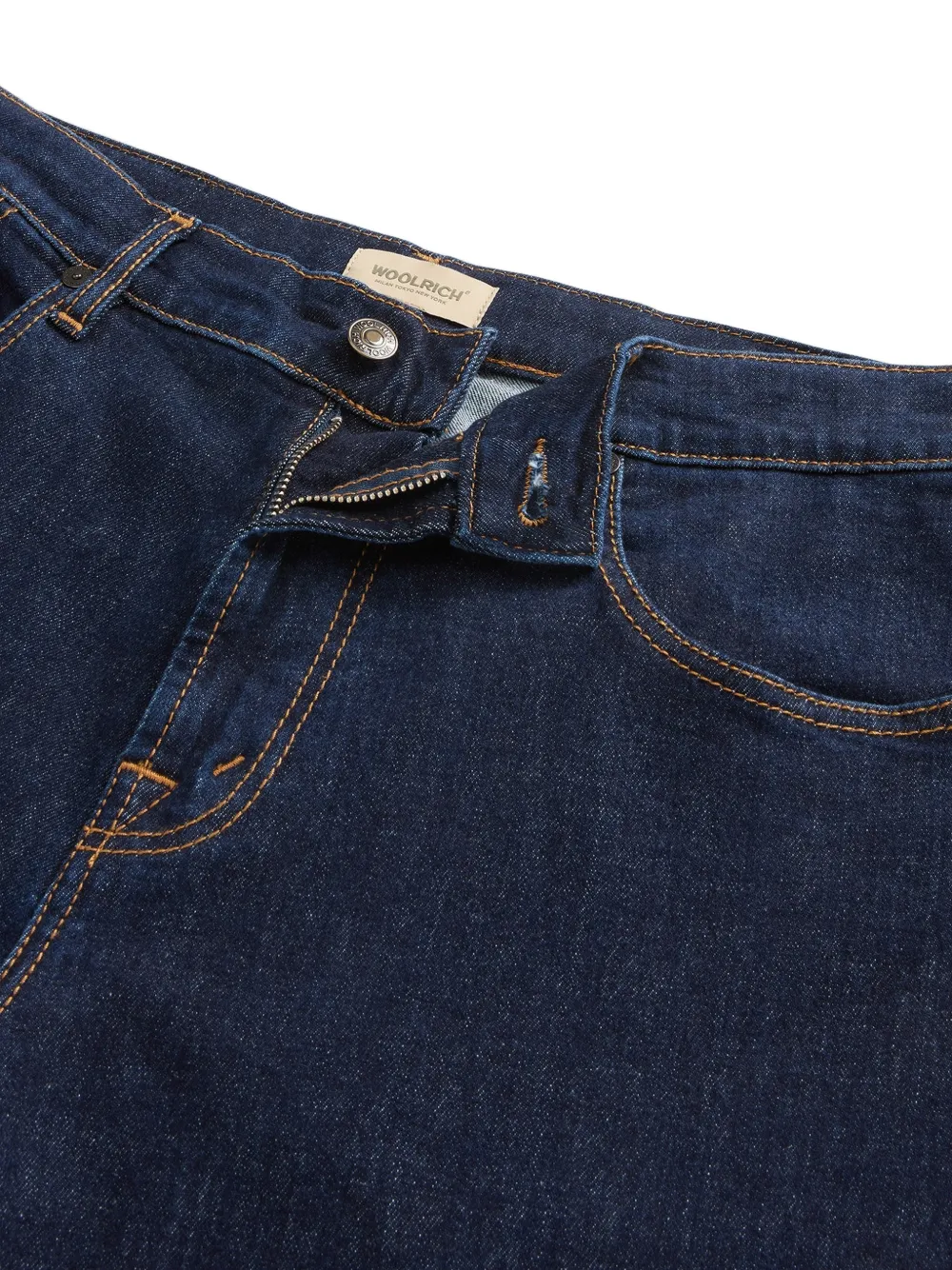 Woolrich Jeans met vijf zakken Blauw