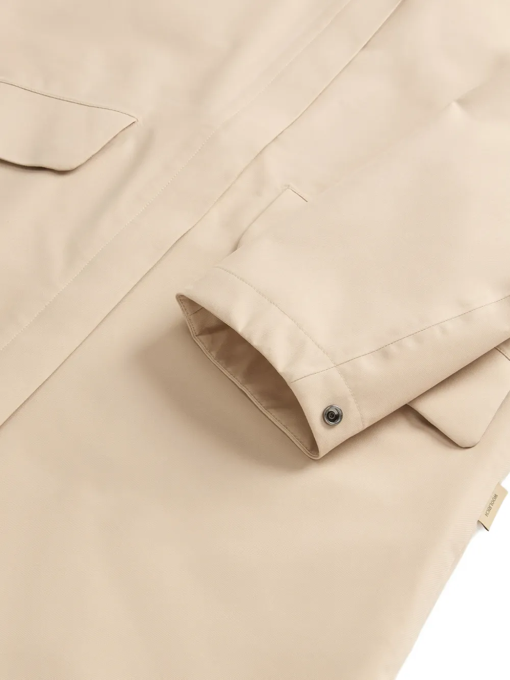  Woolrich Light Stretch Parka Coat - Neutrals 