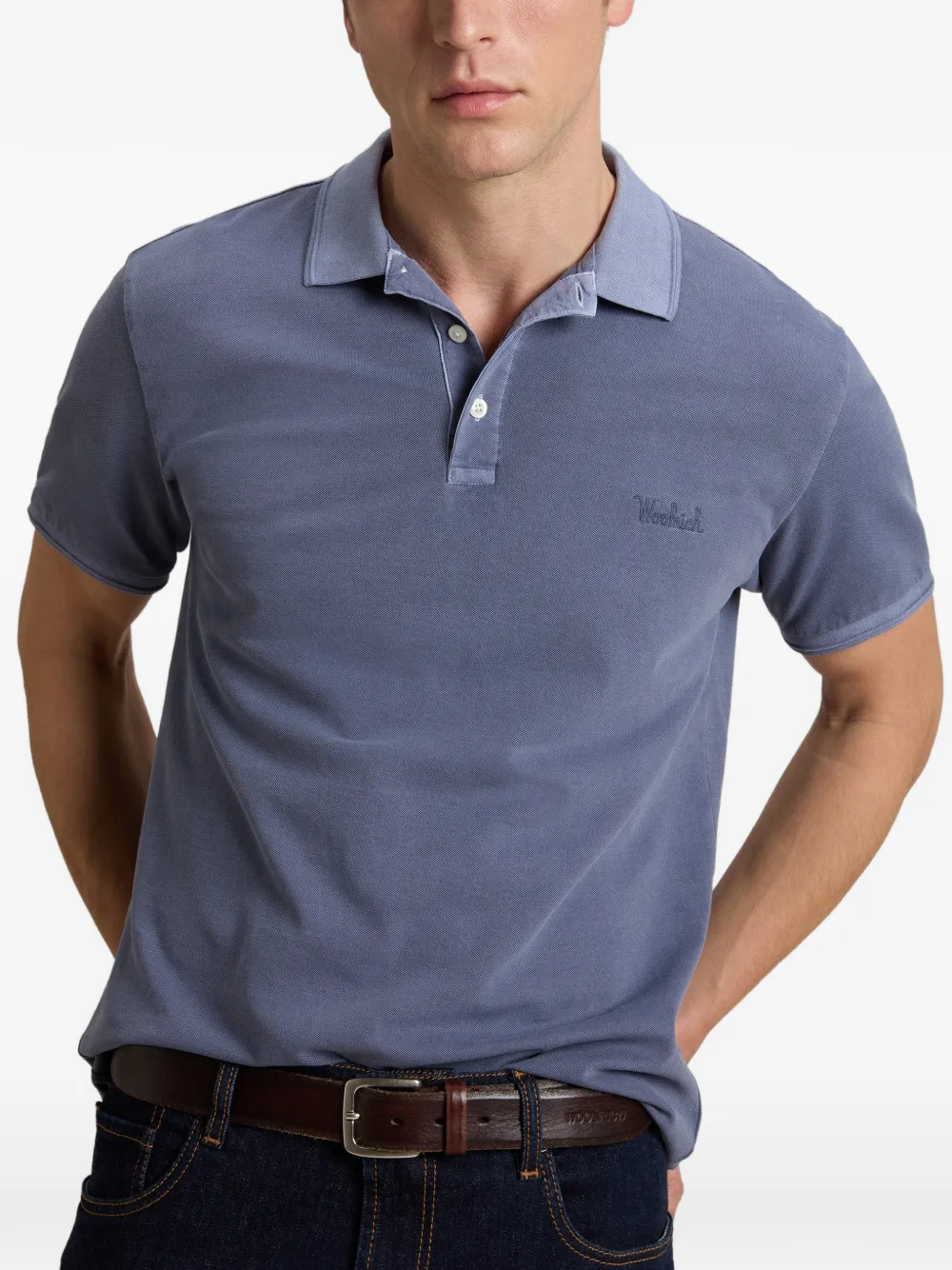 Woolrich Poloshirt Blauw