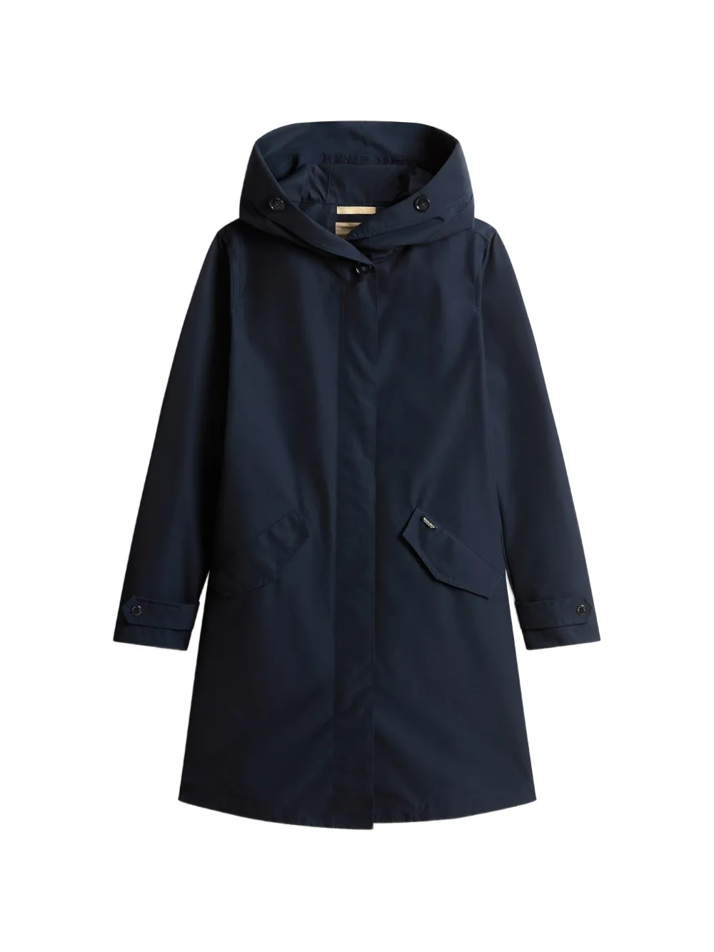Woolrich Parka Summer Prescott 2L con cappuccio - Blu