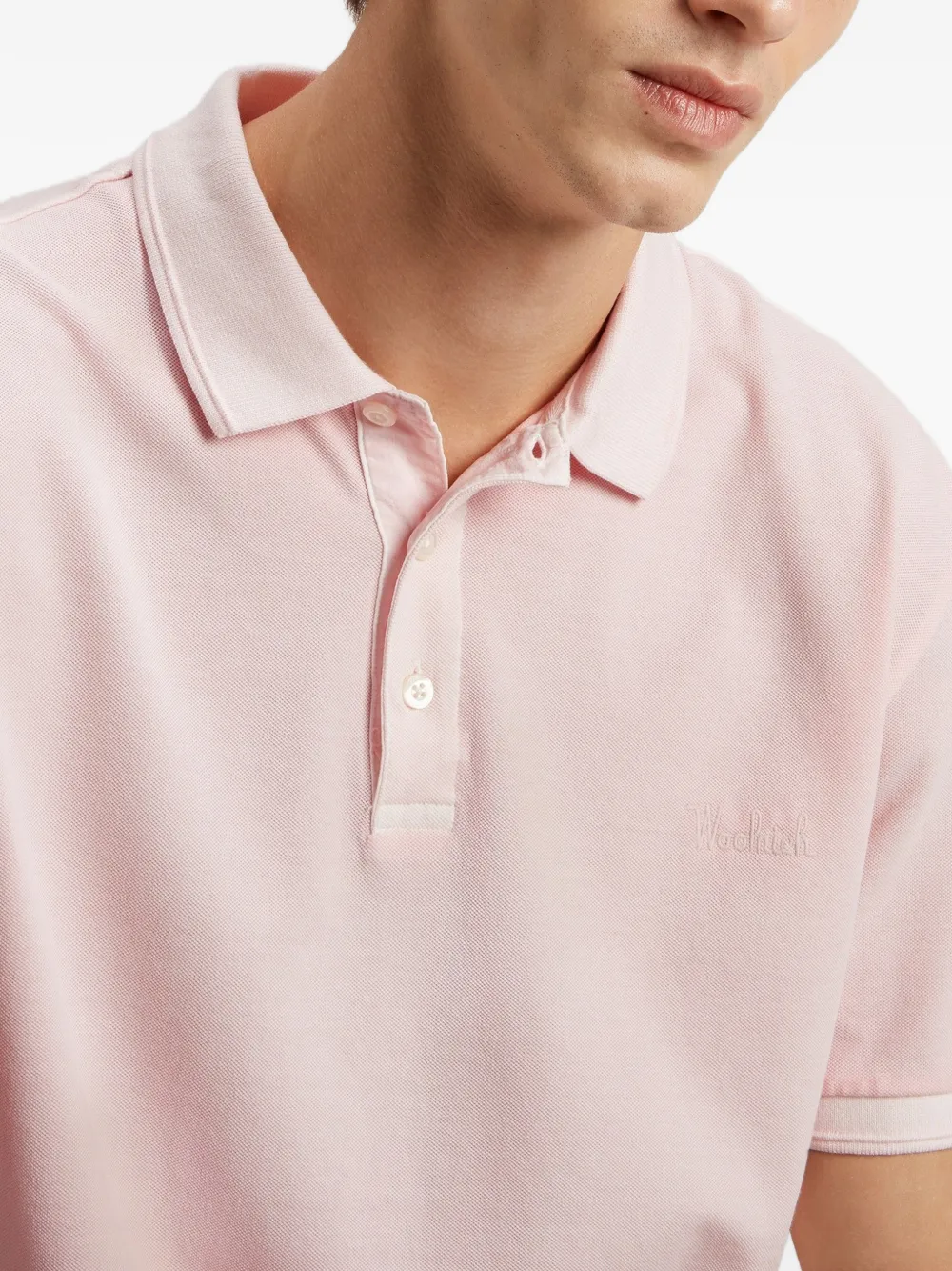 Woolrich Poloshirt Roze