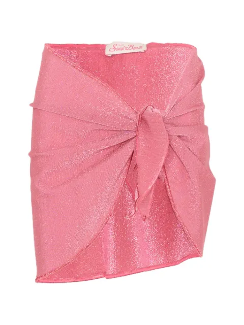 MC2 Saint Barth Kids Sery pareo med knudedetalje