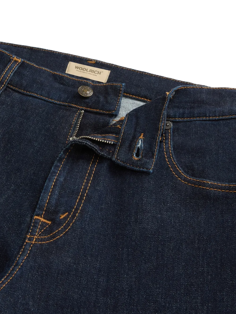 Woolrich Jeans met vijf zakken Blauw