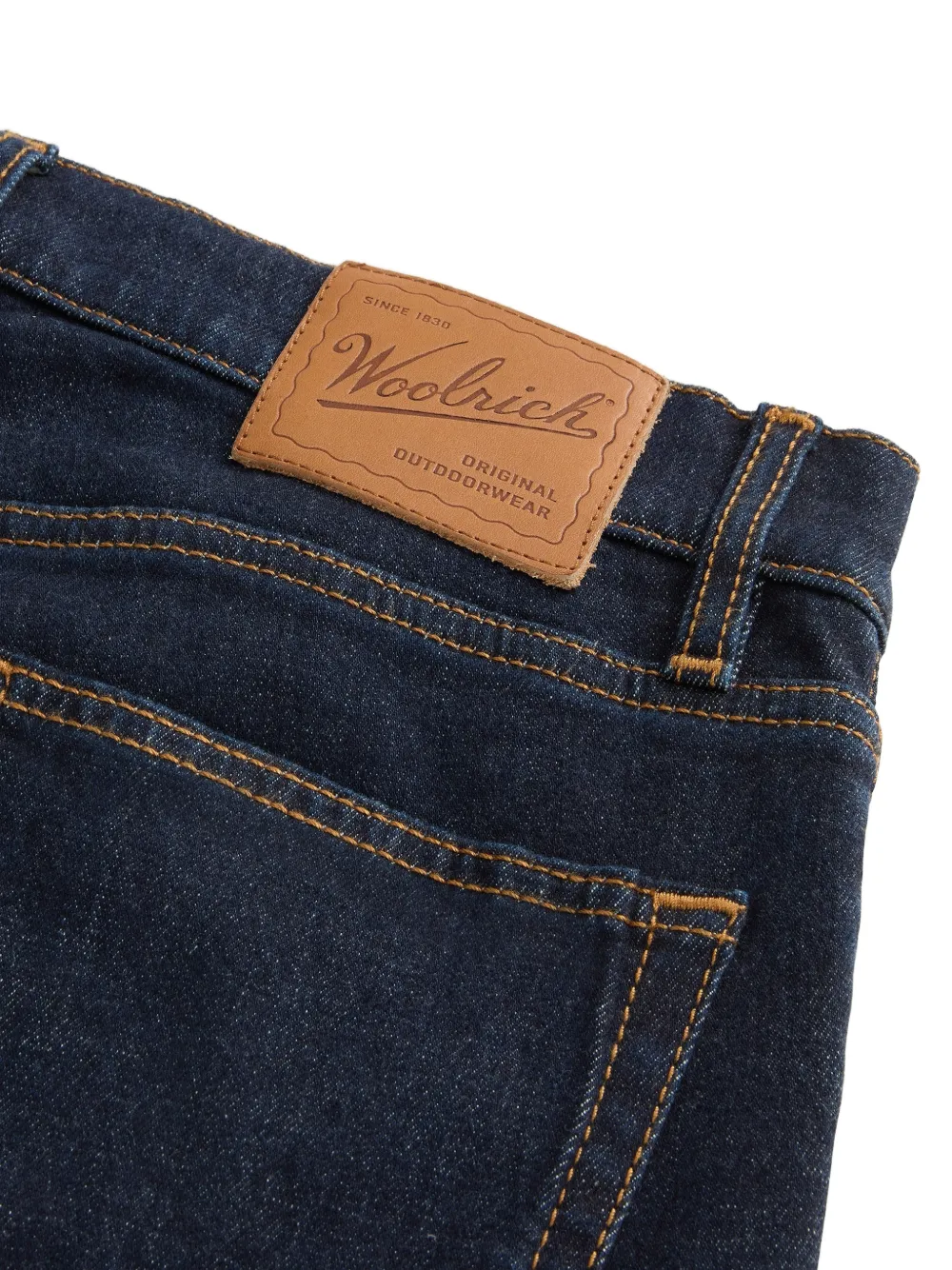 Woolrich Jeans met vijf zakken Blauw