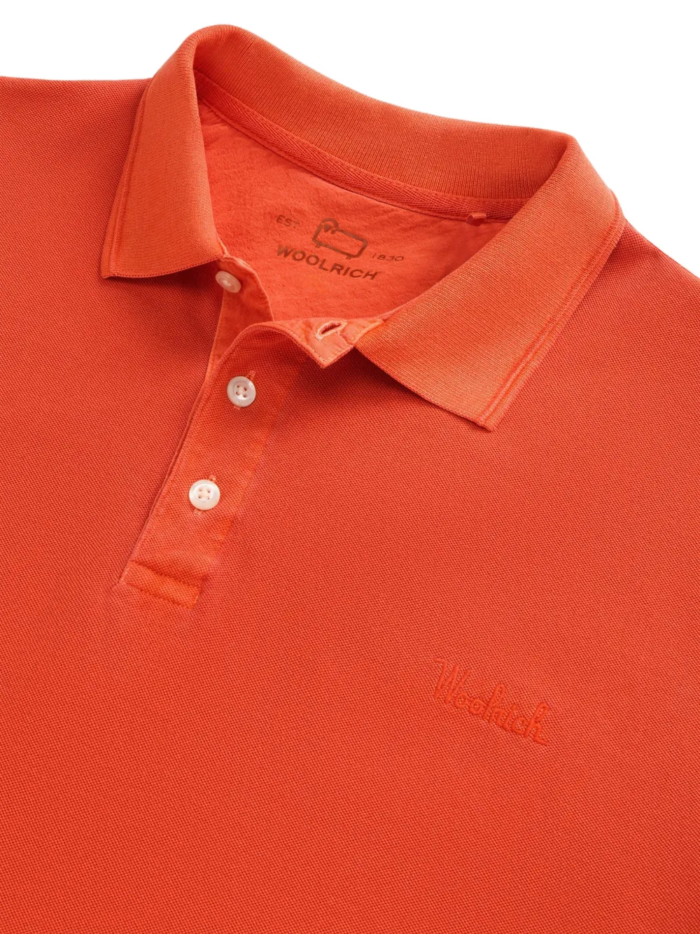 Woolrich Poloshirt Oranje