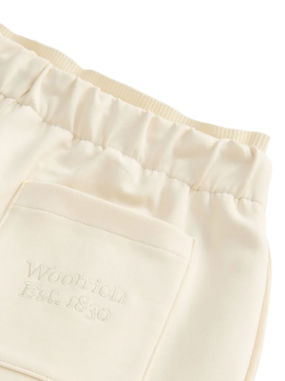  Woolrich Interlock Elasticated-waistband Trousers - Neutrals 
