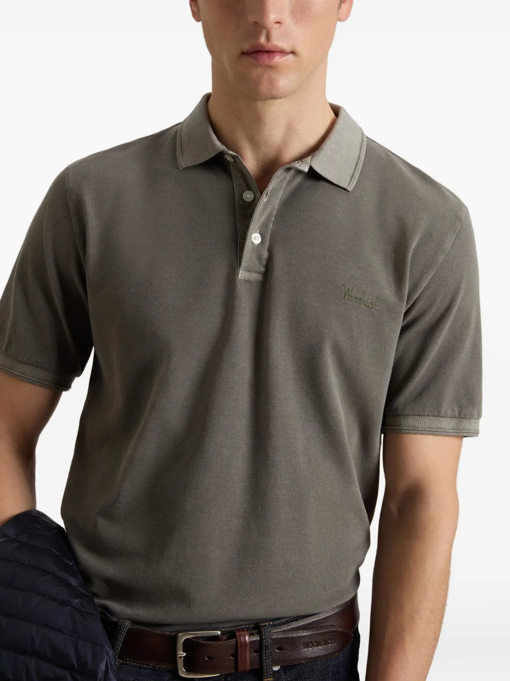 Woolrich Poloshirt Grijs