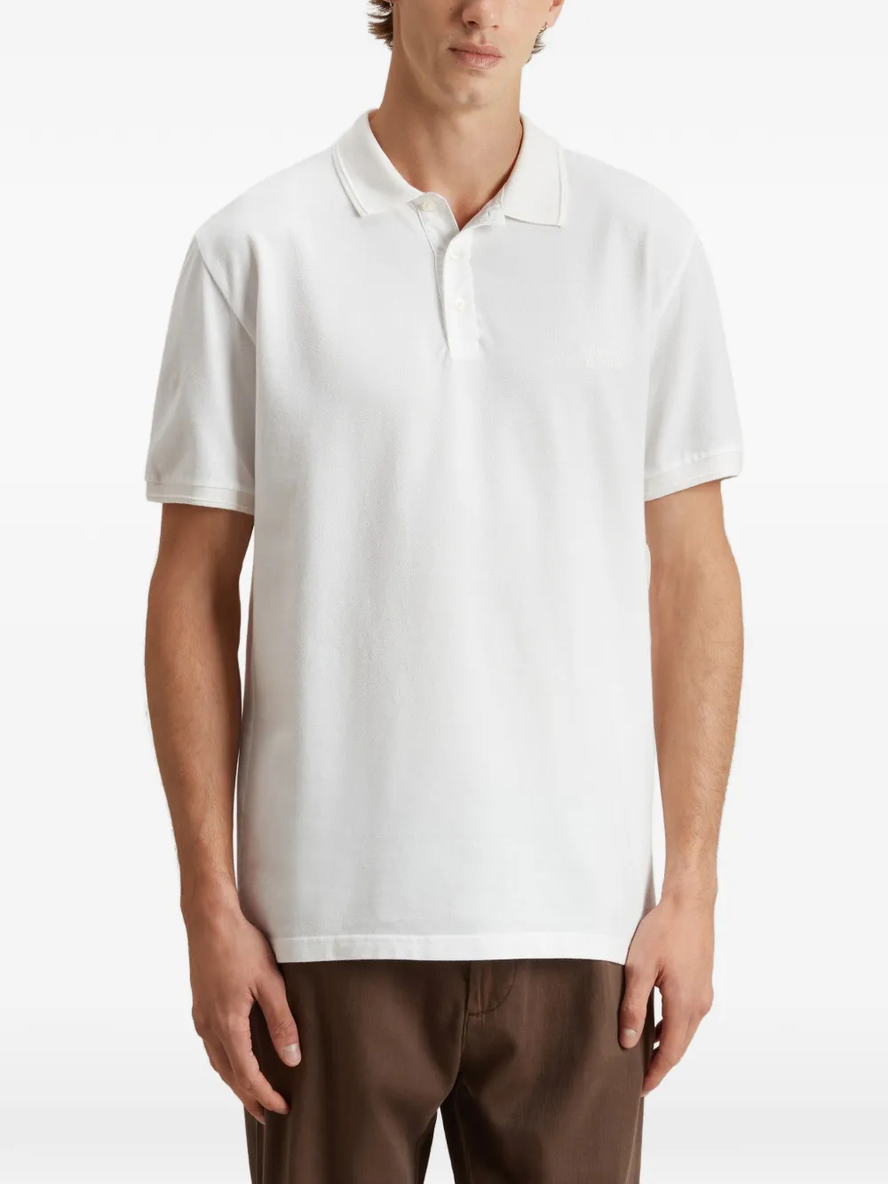 Woolrich Mackinack poloshirt met korte mouwen Wit